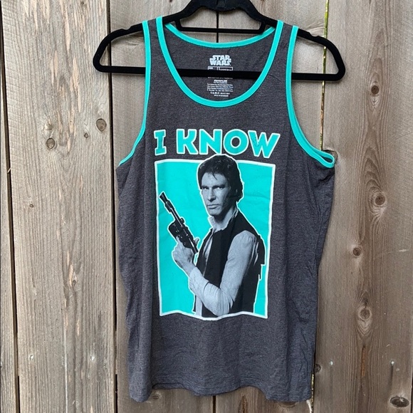 Star Wars Other - Star Wars Han Solo I Know Tank Top